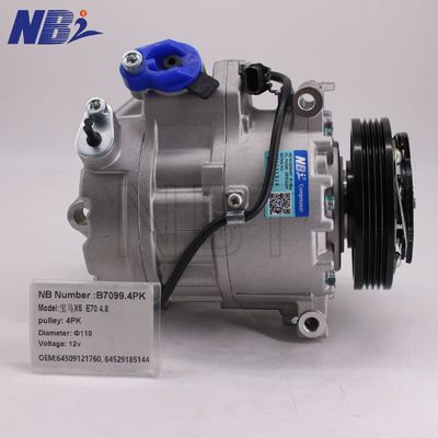 좋은 가격 BMW X5 E70 4.8에 대 한 새로운 롤리 4PK 110 지름 12V 전압 OEM 64509121760,64529185144 공기 압축기 온라인으로