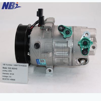 좋은 가격 19IX25 K3 롤리 6PK 12v OE 97701-K9000 모델 신형 공기 압축기 부품 온라인으로