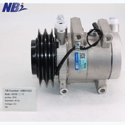 좋은 가격 자동차 부품 압축기 신에너지 전기 설치 신형 이스즈 픽업 2A133 12V 10PA15C 온라인으로