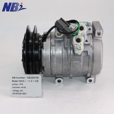 좋은 가격 10S15C Auto Car AC Compressor 447220-4052 447220-4053 447220-4781 20Y-979-6121 4472205506 for John Deere Komatsu 온라인으로