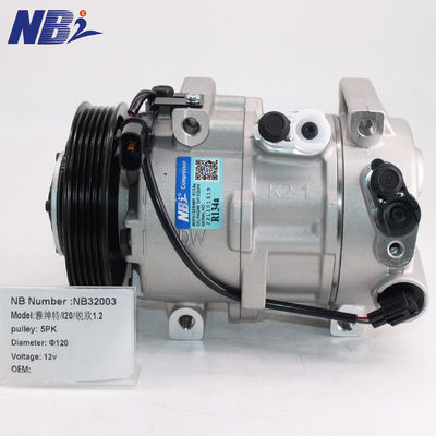좋은 가격 977011R900 Auto Aircon 12V AC Compressor for Hyundai Accent for KIA RIO 5PK Car Compresor 97701C7000 97701-1R900 P30013-4111 온라인으로