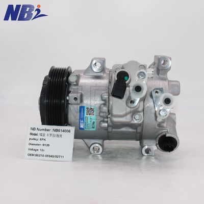 코롤라 / 이지용 12v AC 압축기 새 OEM 88310-0f040/02711 사용 된 공기 압축기