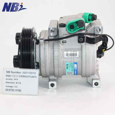 좋은 가격 F500-CPAAA-02 97701-1Y000 HS09 Auto AC Compressor for Hyundai I10 Kia Picanto AC Pump F500CPAAA02 977011Y000 온라인으로
