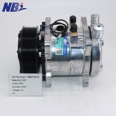 좋은 가격 FOR Komatsu V5 2A 132MM 2938-07-1260 Car AC Compressor 온라인으로