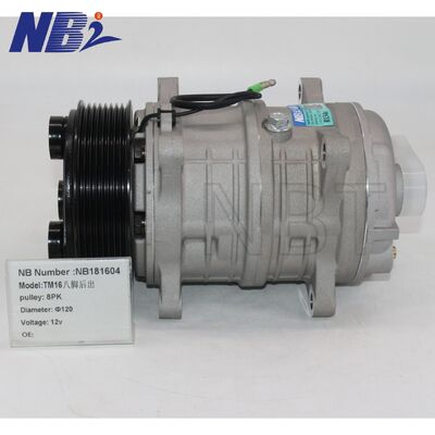 12V Car Automotive AC Compressor for Universal 8PK Auto Air Conditioning Compressor 12V