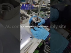 생산 현장에서 AC 압축기 수출 최고의 에어컨 압축기 제조